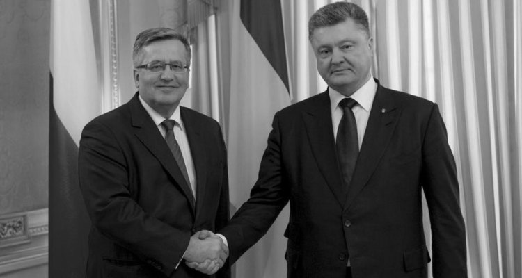 Komorowski a Porošenko