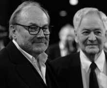 Klaus Maria Brandauer und István Szabó - Nestroy Theaterpreis 2014