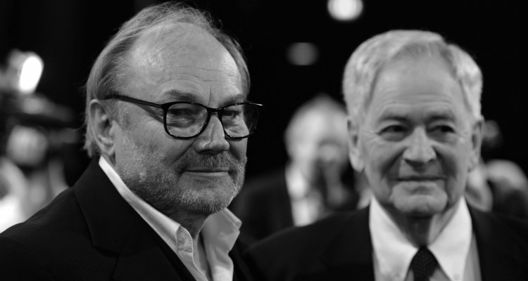 Klaus Maria Brandauer und István Szabó - Nestroy Theaterpreis 2014