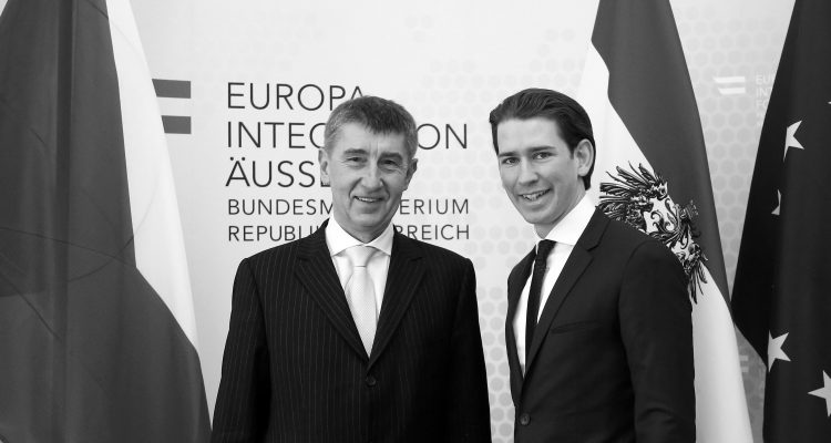Bundesminister Sebastian Kurz trifft den tschechischen Vizepremier Andrej Babis. Wien, 13.02.2014, Foto: Dragan Tatic  