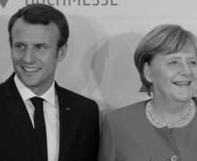 Merkel a Macron_